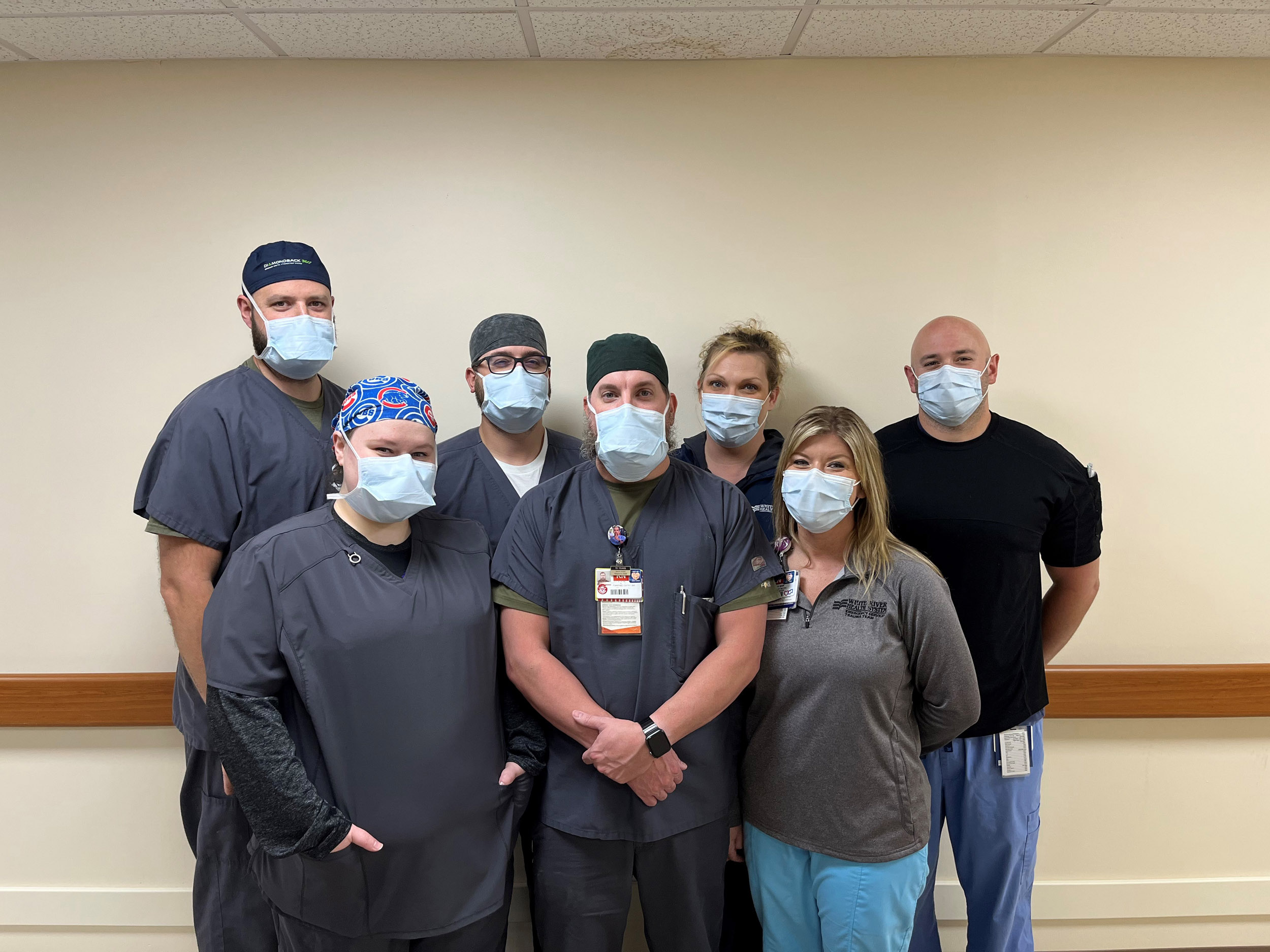 White River Medical Center Cath Lab and ER Staff